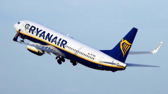 У святковий період лоукостер Ryanair планує здійснити близько 8000 додаткових рейсів 660 маршрутами