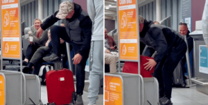 Пасажир публічно розтрощив свою валізу, щоб не доплачувати за неї в аеропорту